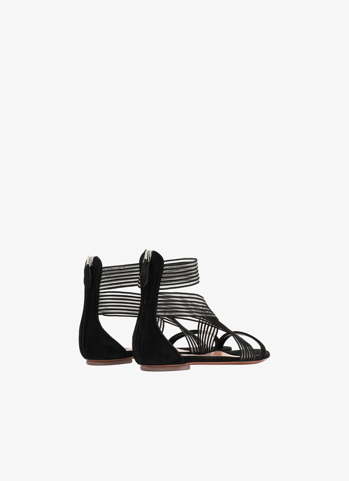 Flat Sandal ALAÏA BLACK/BLACK FLAT SANDAL